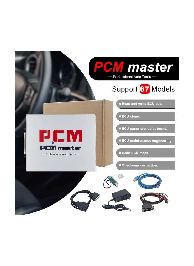 Generic - Automobile Ecm Tcm Programmer, Pcmtuner V1.27, 67 Ecu Software Modules Pinout Diagrams with Diagnosis 2 in 1 Install Support Technical Service - Image 1