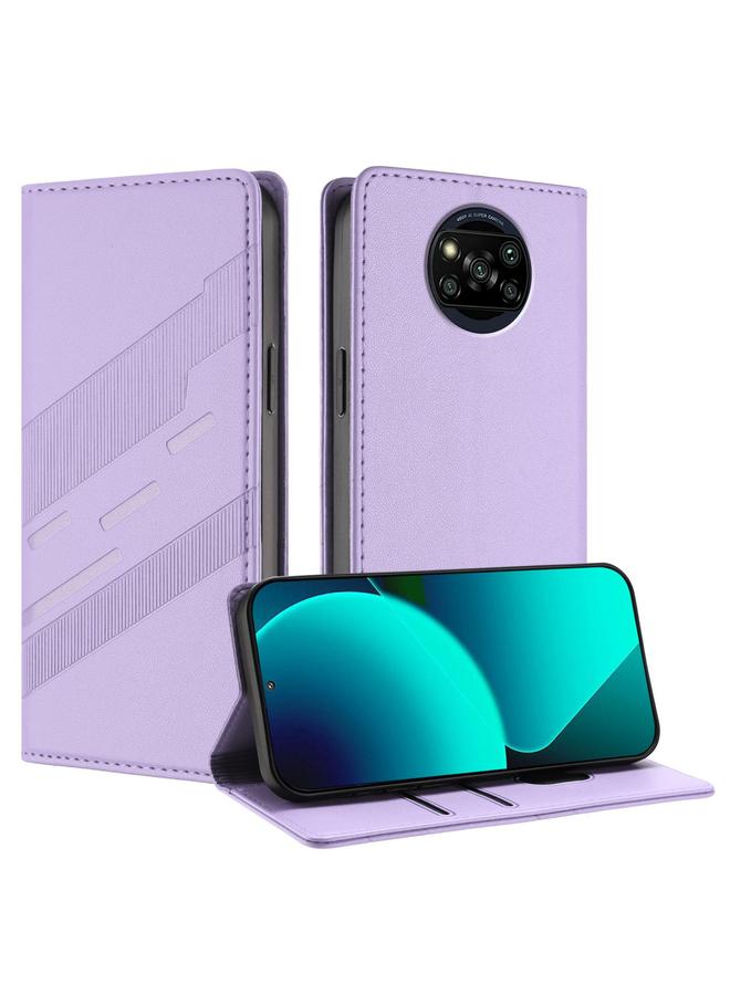 Case For Xiaomi Poco X3 Pro / Poco X3 Embossed Multi-functional Wallet Retro Leather Phone Case