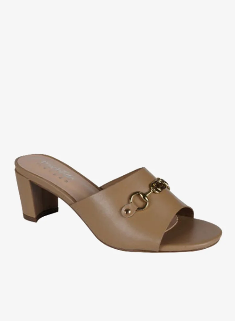 Michelle Morgan Michelle Morgan Ladies Mid Heel 213RC193 Beige
