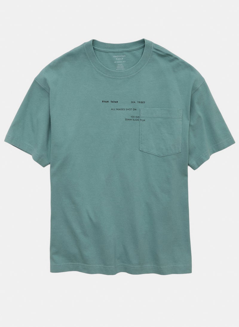 American Eagle AE Boxy Destination Graphic T-Shirt - Image 3