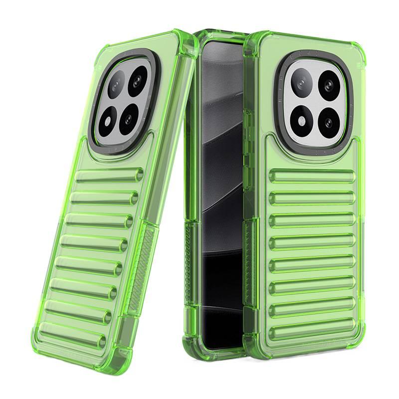 Protective Case, Shockproof Cover for Redmi Note 14, Green, TPU, Shockproof, Drop Protection - Image 1