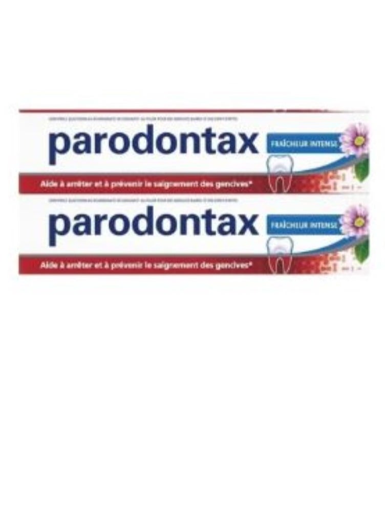 Parodontax - Pack Of 2 Parodontax Toothpaste Intense Freshness 75ml - Image 1