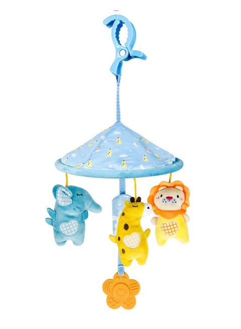Newborn Baby Plush Toys Baby Rattles Mobiles Cartoon Animals Hanging For Infant Aquatic