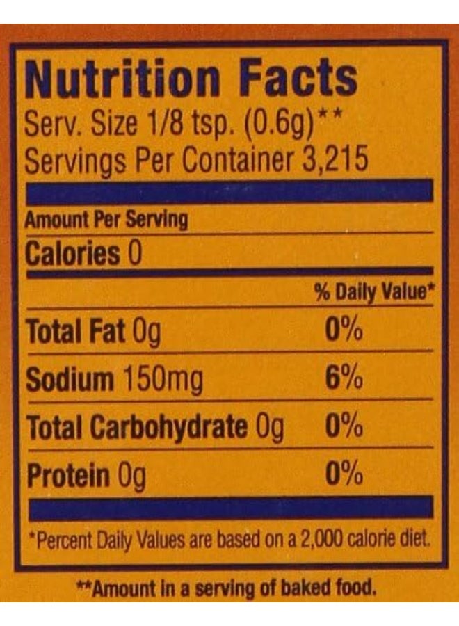 ARM & HAMMER Baking Soda Pack of 2 x 1.81 kg | Pure Sodium Bicarbonate Multi-Purpose Cleaner, Deodorizer & Baking Ingredient | USA Import Family Value Pack - Image 2