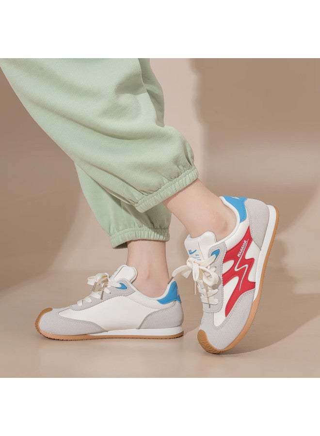 Pull Back Warrior Women's Soft Sole German Training Shoes Autumn Ballet Style Casual Sneakers Wxy5237z White Red Blue Gray Size 39 - Image 1