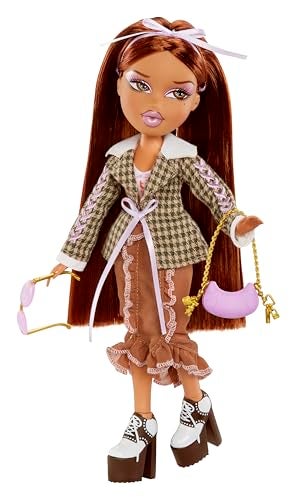 BRATZ دمية براز ستايلين ياسمين مع تي شيرت قابل للتخصيص لك وإكسسوارات - Image 4
