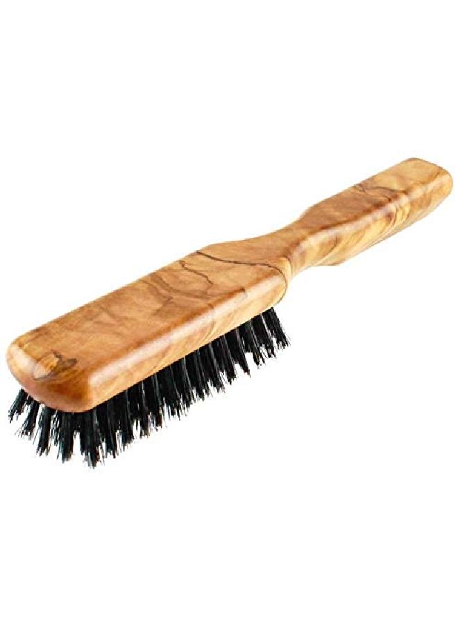 SHASH Made In Germany 100% Boar Bristle Hair Brush, Suitable For Thin To Normal Hair Naturally Conditions Hair, Improves Texture, Exfoliates, Soothes And Stimulates The Scalp - Image 4
