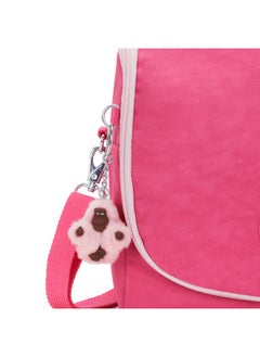 kipling New Kichirou Happy Pink C Large Lunch Bag With Trolley Sleeve  - Image 5