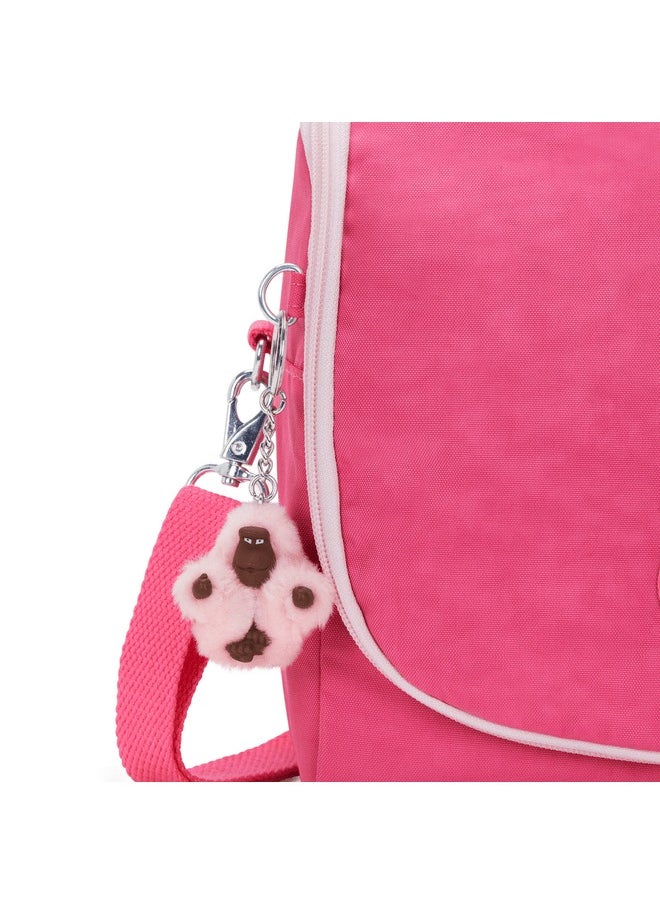 kipling - New Kichirou Happy Pink C Large Lunch Bag With Trolley Sleeve - Image 1