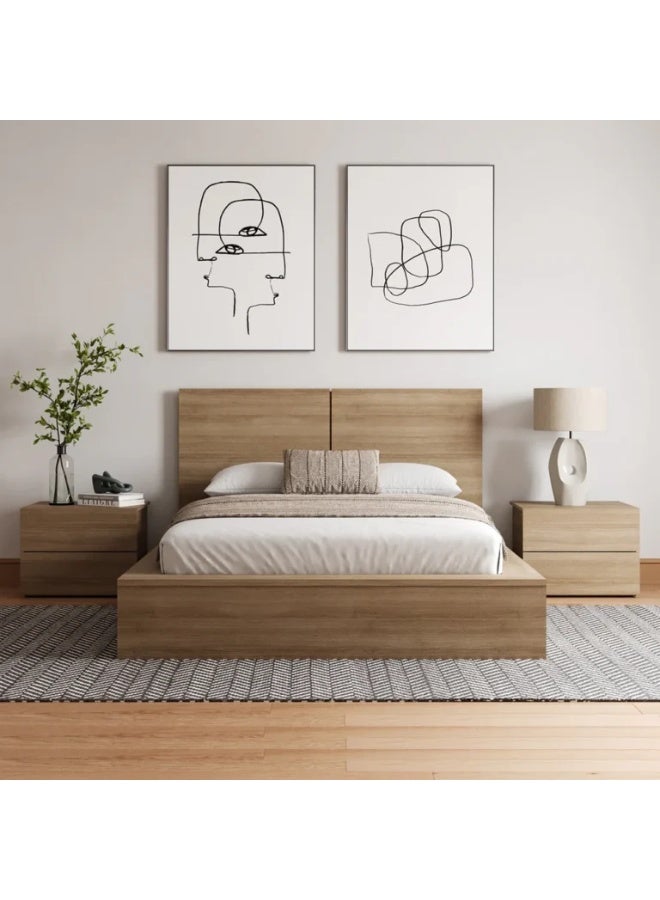 ASGHAR FURNITURE Beckett 3-Piece King Bedroom Set(180x200) - Image 4
