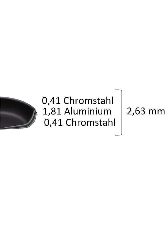 WMF Steak Profi Round Fry Pan Non Stick Pan. 24Cm. Aluminum Core. Stainless Steel Handle. Perfect Cooked Meat And Steak. - Image 4