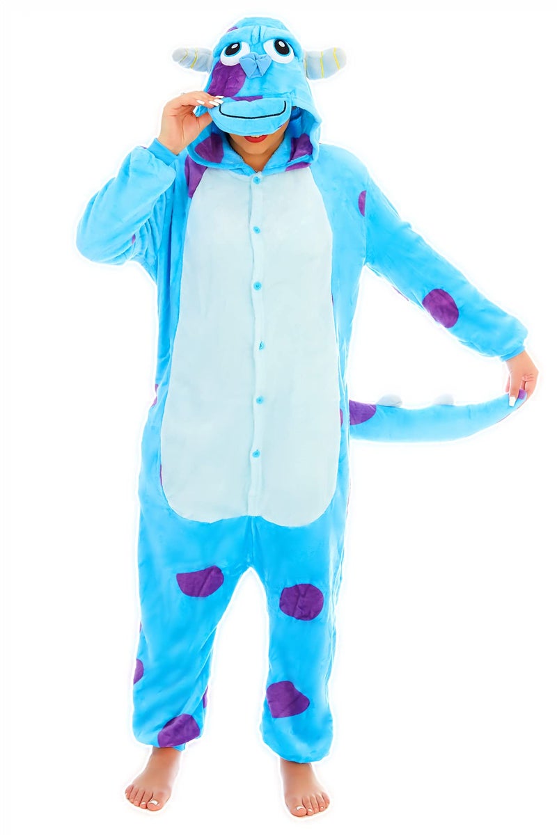 Everglamour 5055601172156 Onesie/Body Suit, Unisex-Adult, Blue, Small - Image 1