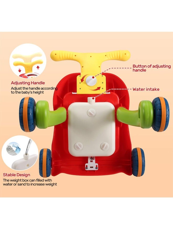 GOOTOY 2 in 1 Baby Walker, Early Educational Child Activity Center, Multifunctional Removable Play Panel, Baby Music Learning Toy Gift - Image 5