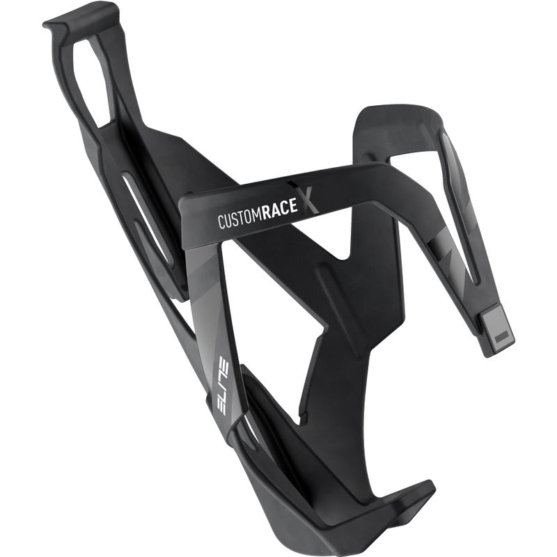Elite Custom Race X Resin Bottle Cage Black Skin Black Graphic
