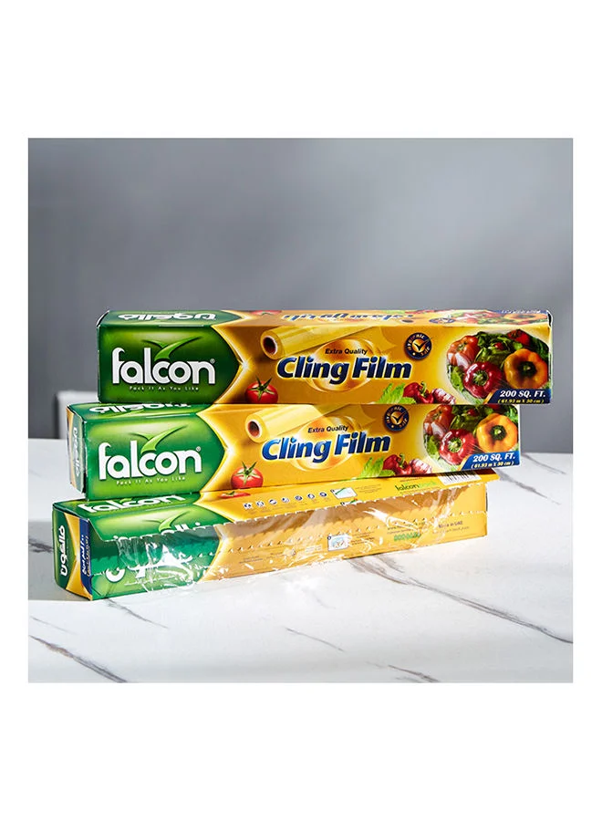 Home Box Falcon 3-Piece Cling Film Set 61.93x30 cm