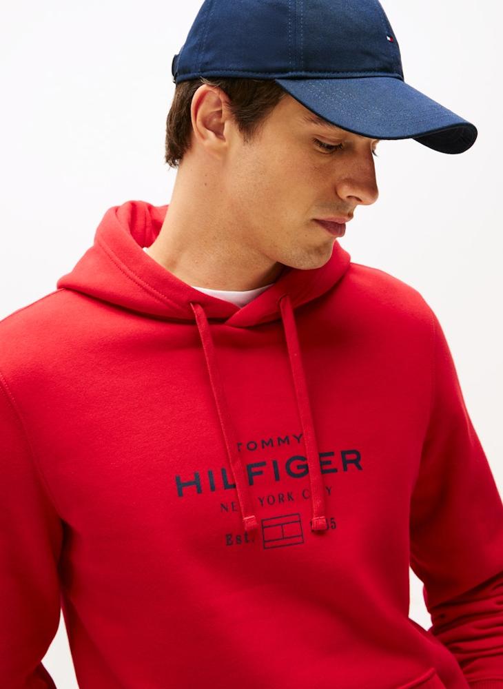 TOMMY HILFIGER Graphic Pullover Hoodie - Image 3