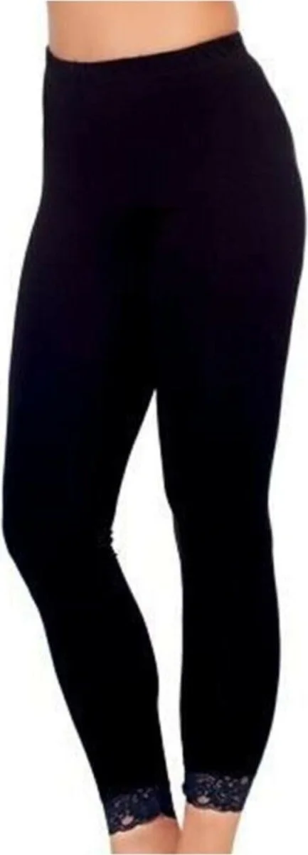 Tutku 2 Pieces Black Color Long Leggings