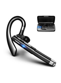 YYK520 Wireless Bluetooth-compatible Earphone Handsfree Business Headset Mini Earbuds Built-in Mic for Car Driving