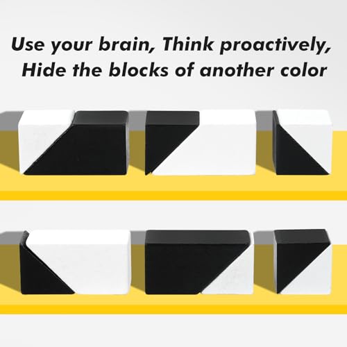 QZMTOY لعبة ألغاز كتل خشبية QZMTOY مع 80 تحديًا للألعاب الذهنية، ألعاب STEM مونتيسوري للأولاد والبنات، ألعاب سفر، هدايا للأطفال - Image 5