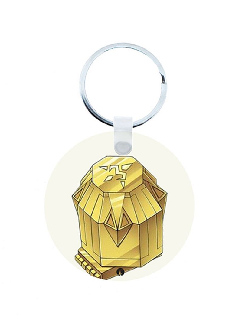 RKN Digimon Anime Wooden Keychain