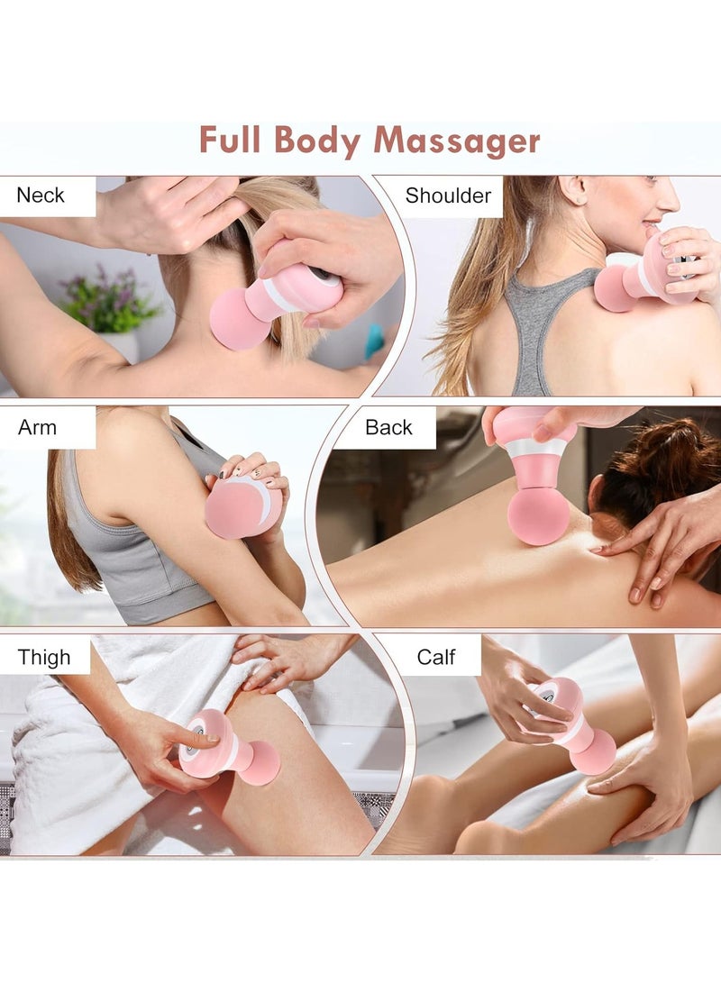 general Handheld Back Massager, Mini Portable Full Body Electric Massager, USB Charging, 6 Vibration Modes - Image 5