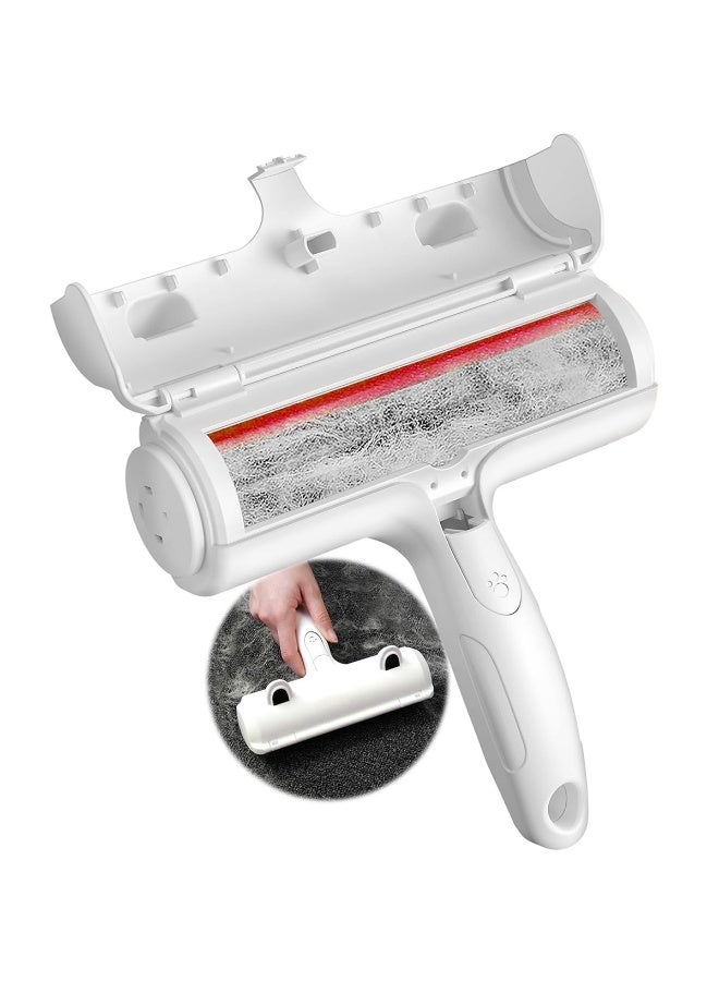 LAPET Pet Hair Removal Roller Tool, Reusable Cat & Dog Hair Remover for Furniture, Couch, Carpet, Clothes & Car—Portable Fur Removal Tool Tool for Pet Owners - Image 1
