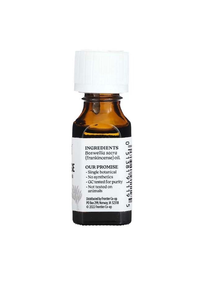Aura Cacia Pure Essential Oil Frankincense 0.5 fl oz 15 ml  - Image 2