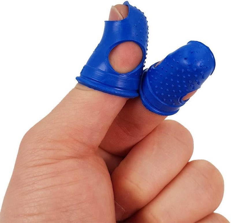 CLAIRLA Store Rubber Fingers Tips for Money Counting Non - Slip Rubber Gel, Finger Han Tip Protector for All Your Counting, Filing, Collating and Sorting tasks, Silicone Thimble(S) - Image 1