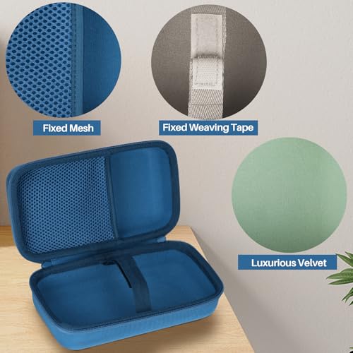 Lebakort Storage Case Kits Compatible with Bose SoundLink Flex 2nd Gen/Bose SoundLink Flex Portable Speaker (Blue Dusk Silicone Cover + Hard Case) - Image 3