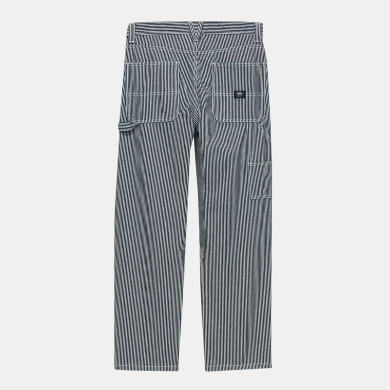 فانز بنطلون رجالي كاربنتر مخطط من قماش الدريل