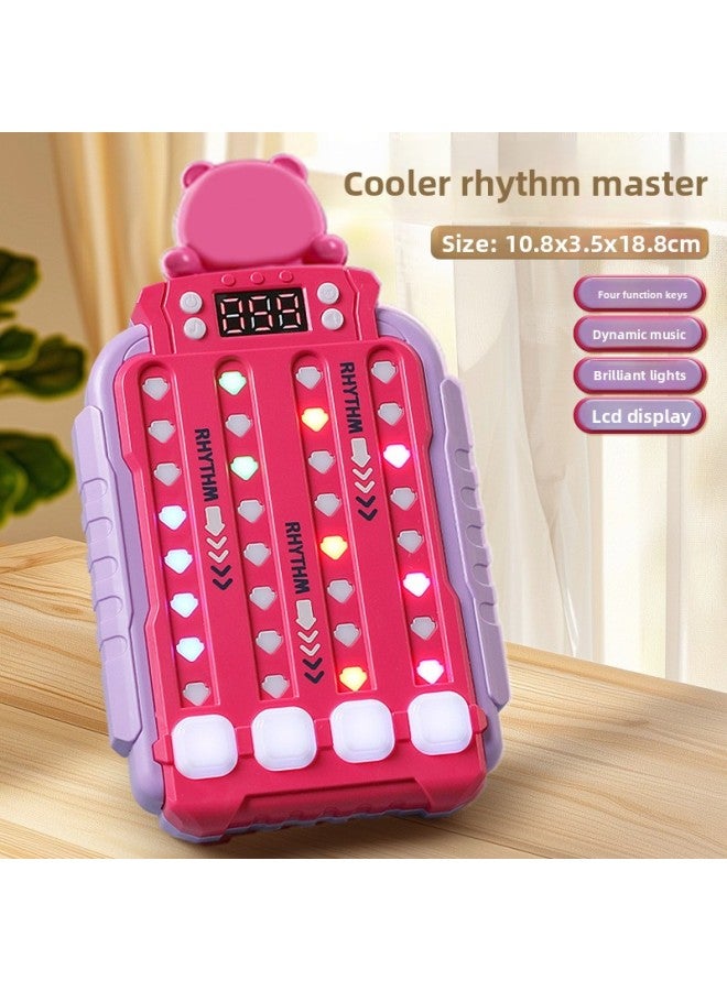 Cross-border Speed Push Music Rhythm Master Game Machine To Break Through The Door Dancing Machine Children's Decompression Press Music Educational Toys