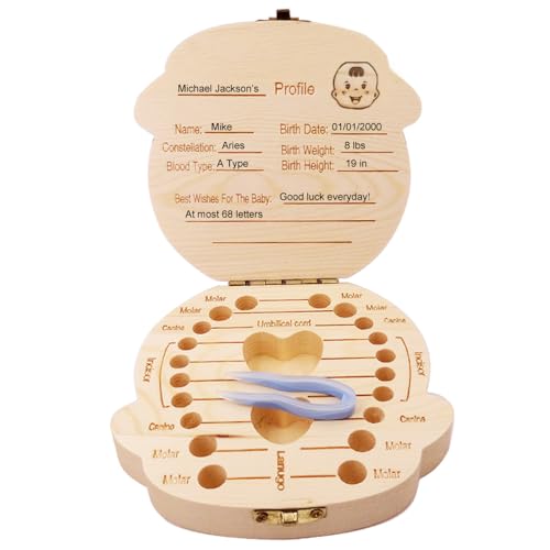 PAMBO Baby Tooth Fairy Box Keepsake For Lost Tooth Boys| Tooth Holder for Kids | Baby Shower & Birthday Gifts - Image 3
