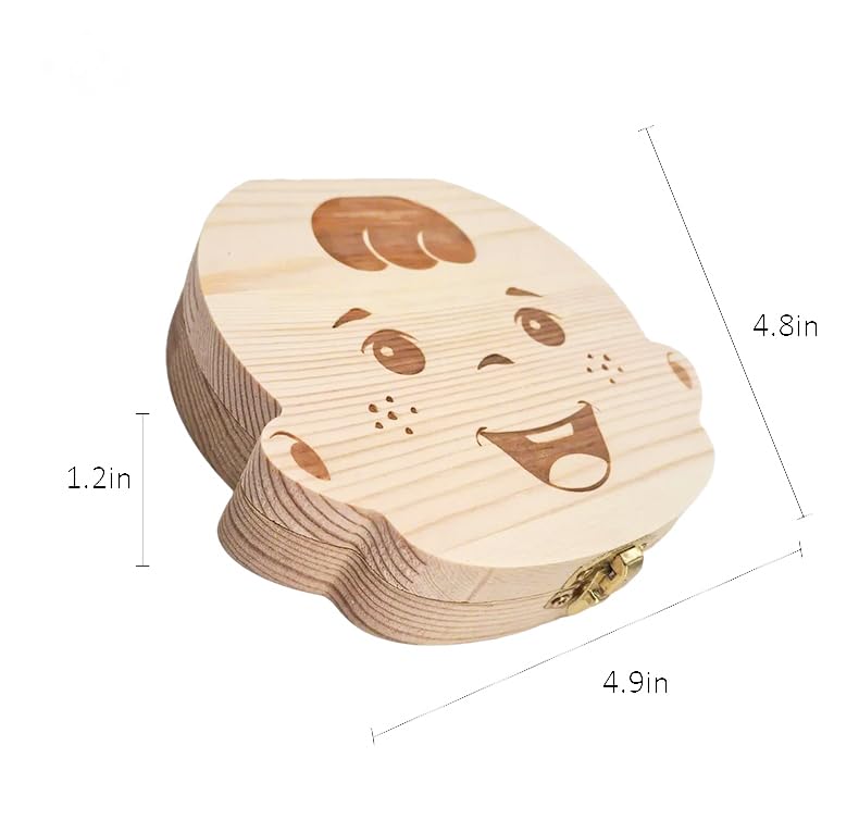 PAMBO Baby Tooth Fairy Box Keepsake For Lost Tooth Boys| Tooth Holder for Kids | Baby Shower & Birthday Gifts - Image 4