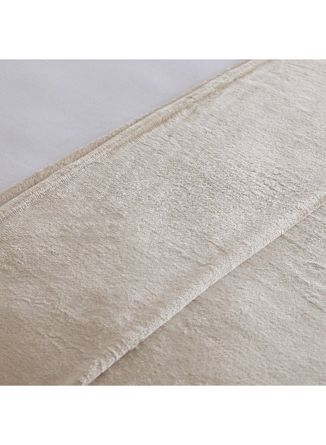 Home Box Nova Solid Flannel Queen Blanket 220 x 200 cm - Image 3