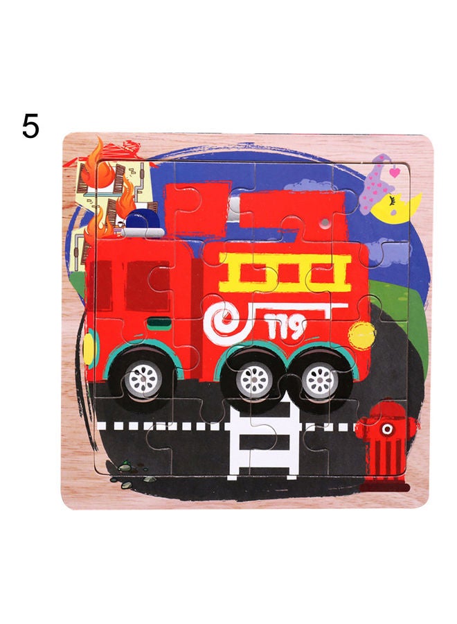 نيبمينينت طقم لعبة تركيب الصور على شكل سيارة إطفاء - Image 1