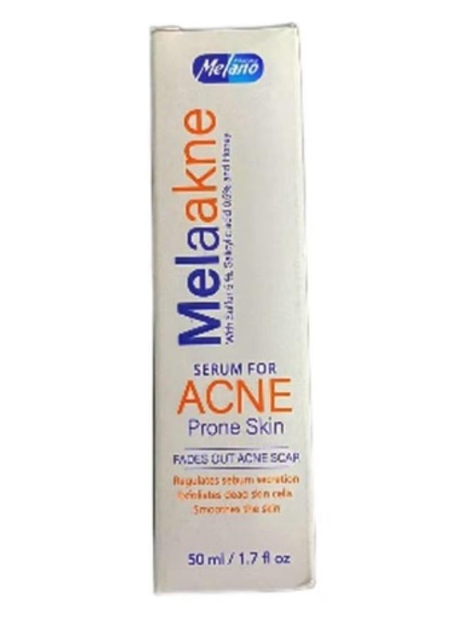 Melano Pharma Melaakne Serum for Acne Prone Skin 50 ml + Skin cream for acne treatment 30g - Image 4