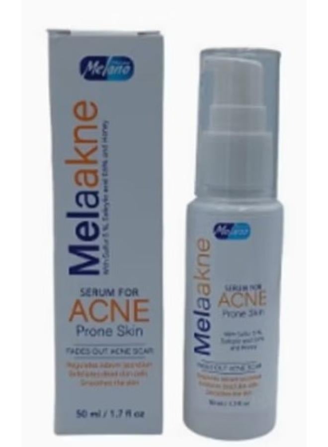 Melano Pharma Melaakne Serum for Acne Prone Skin 50 ml + Skin cream for acne treatment 30g - Image 5