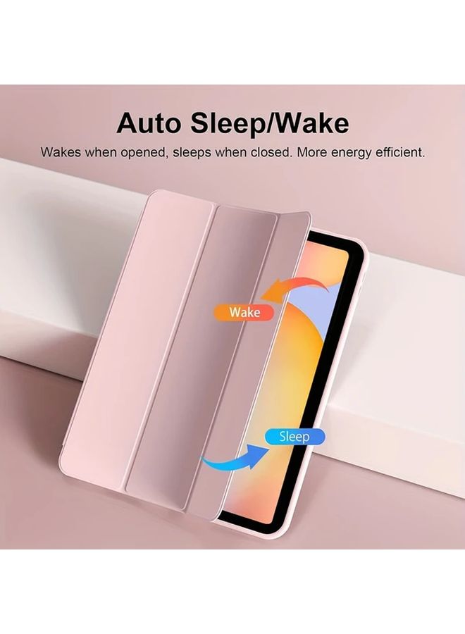 غطاء واقي لجهاز Galaxy Tab S6 Lite مقاس 10.4 بوصة مع ظهر ناعم أملس باللون الأسود الغامض - Image 4