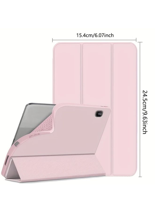 غطاء واقي لجهاز Galaxy Tab S6 Lite مقاس 10.4 بوصة مع ظهر ناعم أملس باللون الأسود الغامض - Image 2