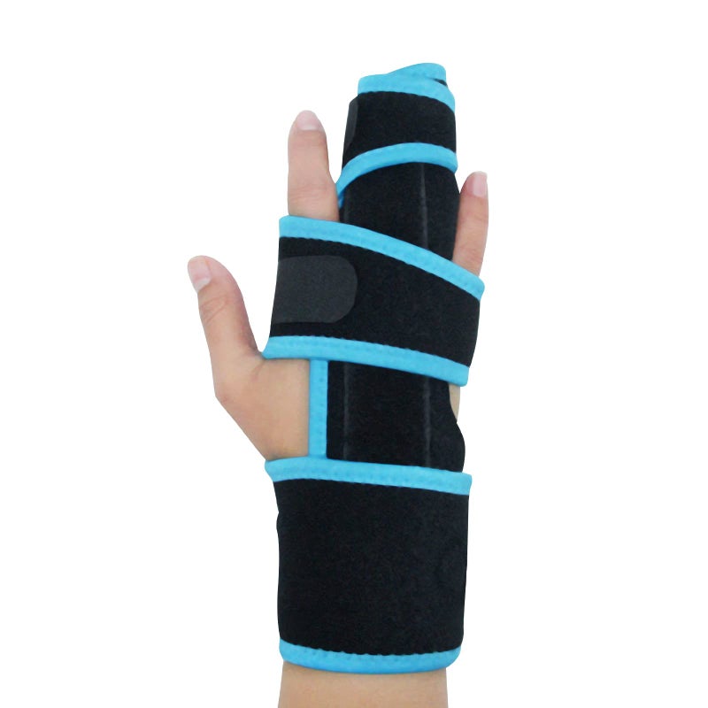 GREUS 2 Finger Splint Brace Hand Wrist Support Universal for Left or Right Hand Two Trigger Finger Splint Adjustable Finger Straightening Immobilizer for Boxer Fractures Arthritis Mallet Finger Sprains Metacarpal Fractures Broken Fingers Pain Relief - Image 3