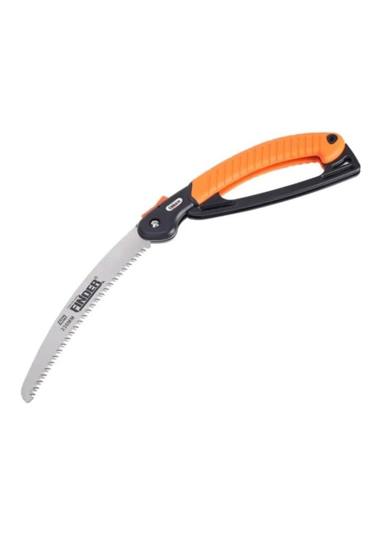Generic - FINDER Heavy Duty Garden Folding Saw, Triple Sided Grinding Teeth with Polished Finish – Ergonomic Non-Slip Handle for Efficient Pruning and Wood Cutting, 191671, Gardening Tools - Image 1
