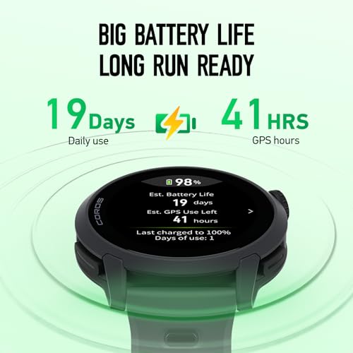 COROS PACE 4 Ultralight Sport GPS Watch, 1.2" AMOLED Touchscreen,19 days of daily use, Voice Features, Advanced Training Tools, GPS, Heart Rate Monitor, Navigation, Run, Bike, and Ski - Black Silicone - Image 4