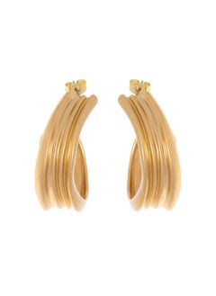 REISS Flavia: Fluid Hoop Earrings  - Image 4