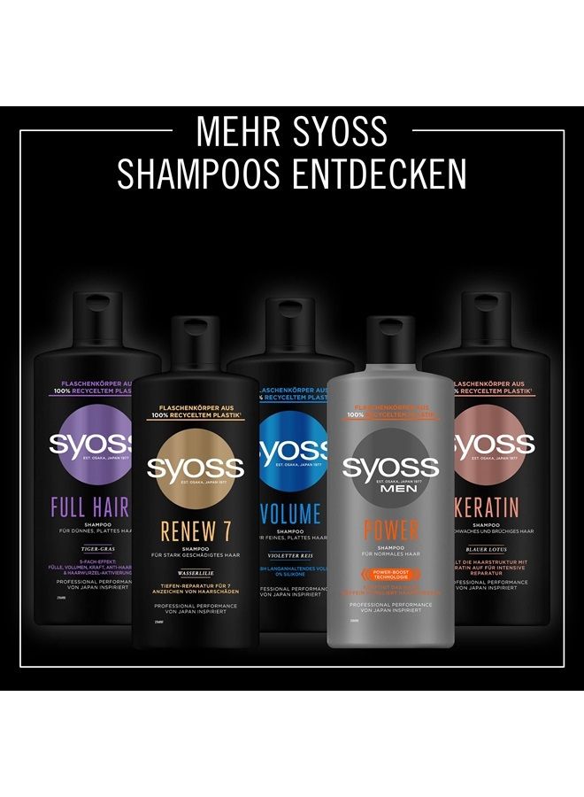 SYOSS شامبو مين باور لشعر قوي ومنتعش 440 مل - Image 5