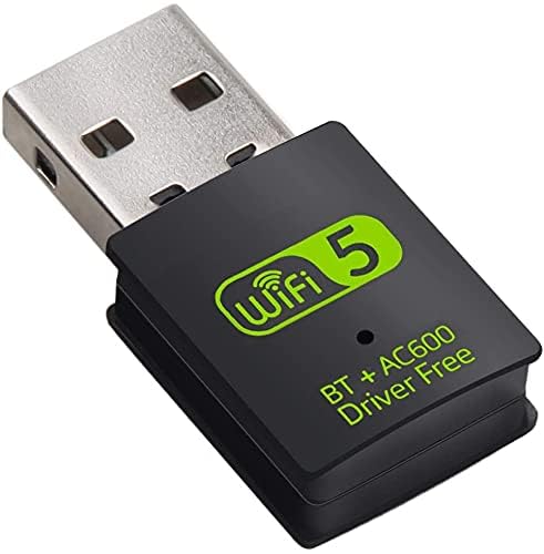 AUSHA ® 2 in 1 Bluetooth WiFi (2.4/5Ghz) Wireless Network External Receiver, Mini WiFi Adapter for PC/Laptop/Desktop - Image 2
