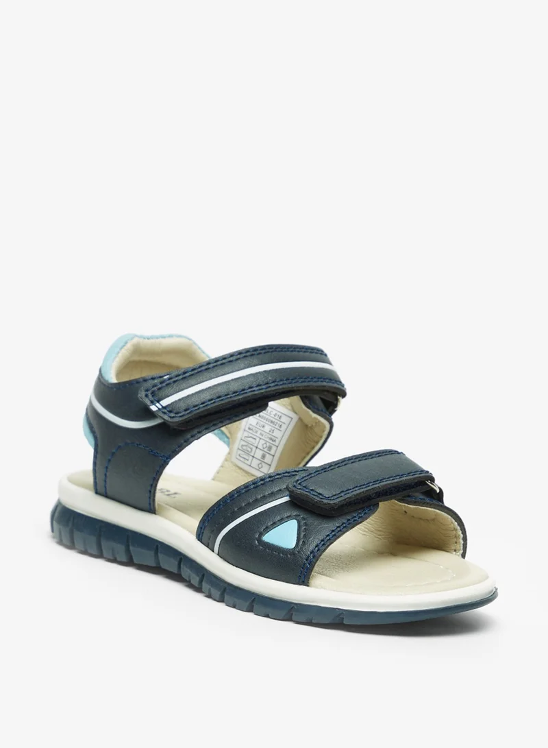 LBL by Shoexpress Girls Textured Floaters With Hook And Loop Closure By Shoexpress