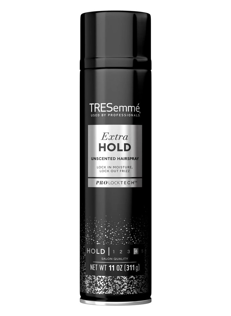 TRESemmé Unscented Hairspray, Extra Hold Hairspray 4~11 oz (311 g)  - Image 1
