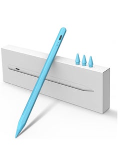 FARROBIZZ Stylus Pen for iPad W/Palm Rejection Tilt Sensitivity,13 Mins Fully Charged, Active Touch Screen Apple Pencil Compatible W/iPad 6/7/8/9/10,iPad Pro12.9&11",iPad Air3/4/5,iPad mini5/6-BLUE  - Image 1