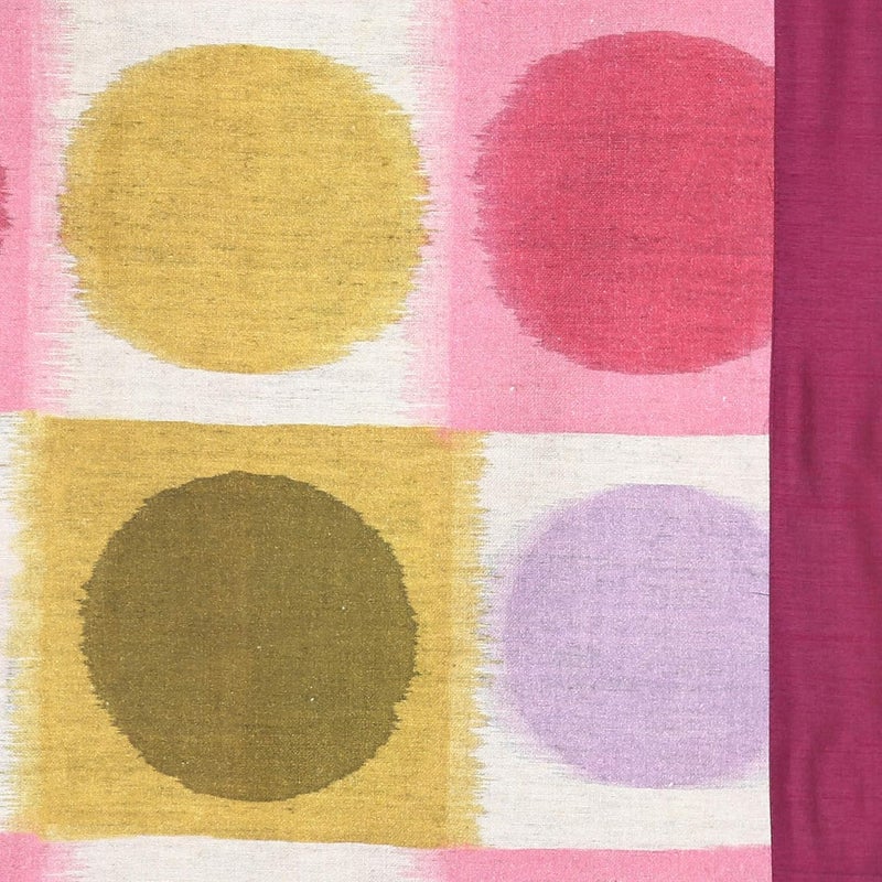 Clasiko Table Runner; 16x72 Inches; Multicolor Circles; 300 TC Cotton Fabric; Table Top Home Décor; Color Fastness Guarantee - Image 2