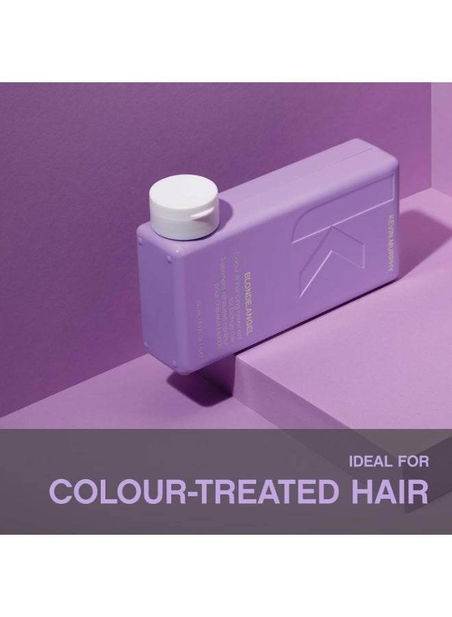KEVIN.MURPHY BLONDE.ANGEL - Blonde Colour Conditioner - For Bleached, Highlighted & Grey Hair - Moisturising Blonde Conditioner - Colour Safe - 250 mL / 8.4 fl oz - Image 2